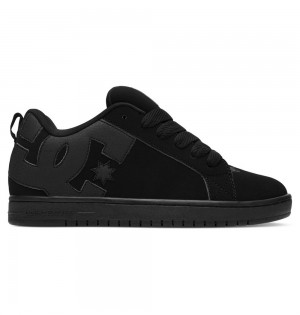 Men's DC Court Graffik Sneakers Black | UK 26094FVEW