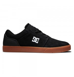 Men's DC Crisis 2 Skate Shoes Black | UK 67923ICTY