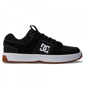 Men's DC Lynx Zero Skate Shoes Black White | UK 01256QTLW