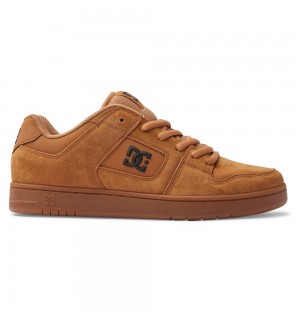 Men's DC Manteca 4 Skate Shoes Brown | UK 72095IJDP