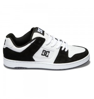 Men's DC Manteca 4 Sneakers White Black | UK 37985RXFC