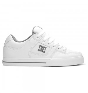 Men's DC Pure Sneakers White | UK 80269LMYJ