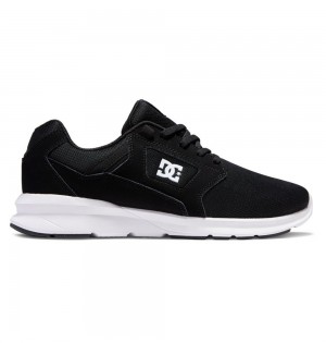 Men's DC Skyline Lightweight Sneakers Black White | UK 85274XWOI