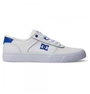 Men's DC Teknic Sneakers White Blue | UK 29304XBPT