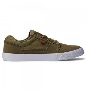 Men's DC Tonik Sneakers Olive | UK 17492NJTL