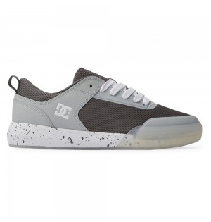 Men's DC Transit Sneakers Grey Blue | UK 45832QJMZ