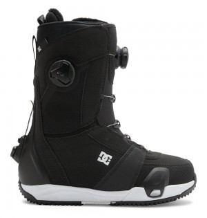 Women's DC Lotus Step On® Snowboard Boots Black White | UK 17069VPDX