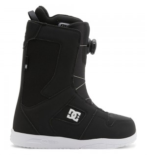 Women's DC Phase BOA® Snowboard Boots Black White | UK 67512WHJR