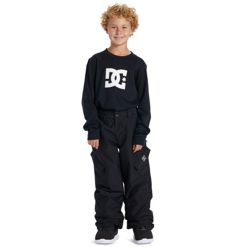 Kids' DC Banshee Technical Pants Black | UK 70486DOQT