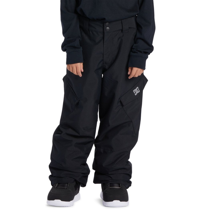 Kids\' DC Banshee Technical Pants Black | UK 70486DOQT