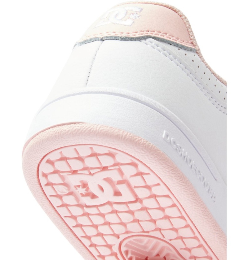 Kids' DC Manteca 4 V Sneakers White Pink | UK 46752EUMX