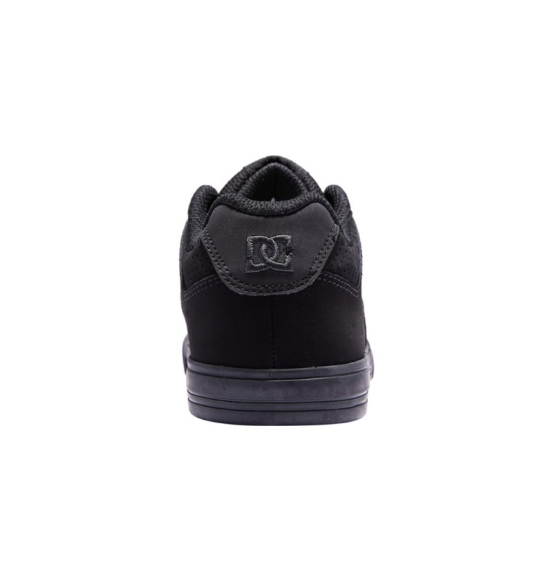 Kids' DC Pure Sneakers Black | UK 16457BYAN