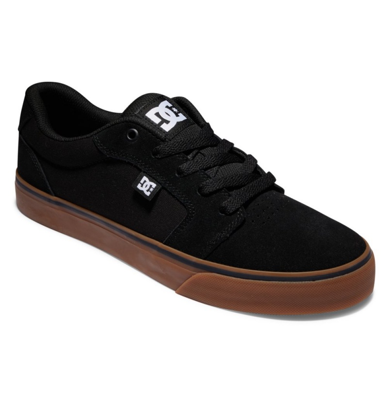 Men's DC Anvil Sneakers Black | UK 98510CJOS