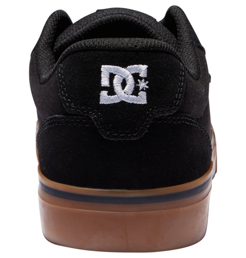 Men's DC Anvil Sneakers Black | UK 98510CJOS