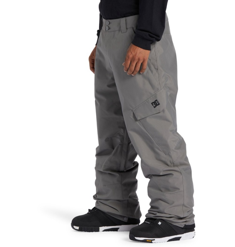 Men's DC Banshee Technical Pants Blue Grey | UK 08924ZUVW