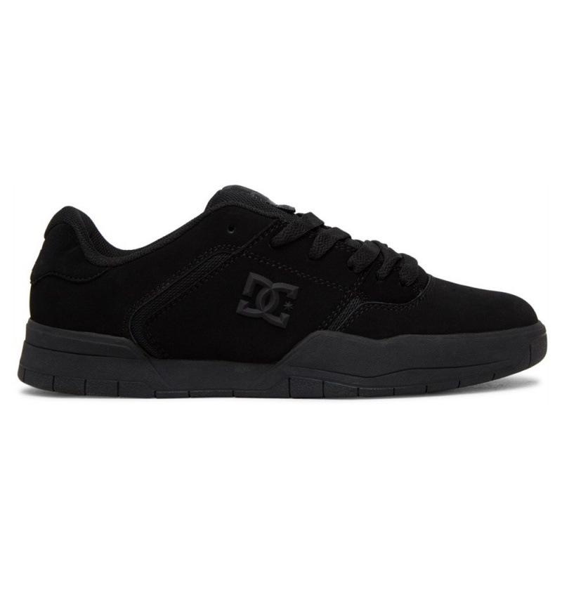 Men\'s DC Central Sneakers Black | UK 72184OFSR