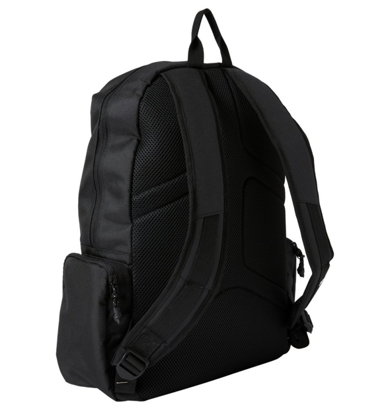 Men's DC Chalkers 28L Large Skate Backpack Black | UK 46730ZTKW