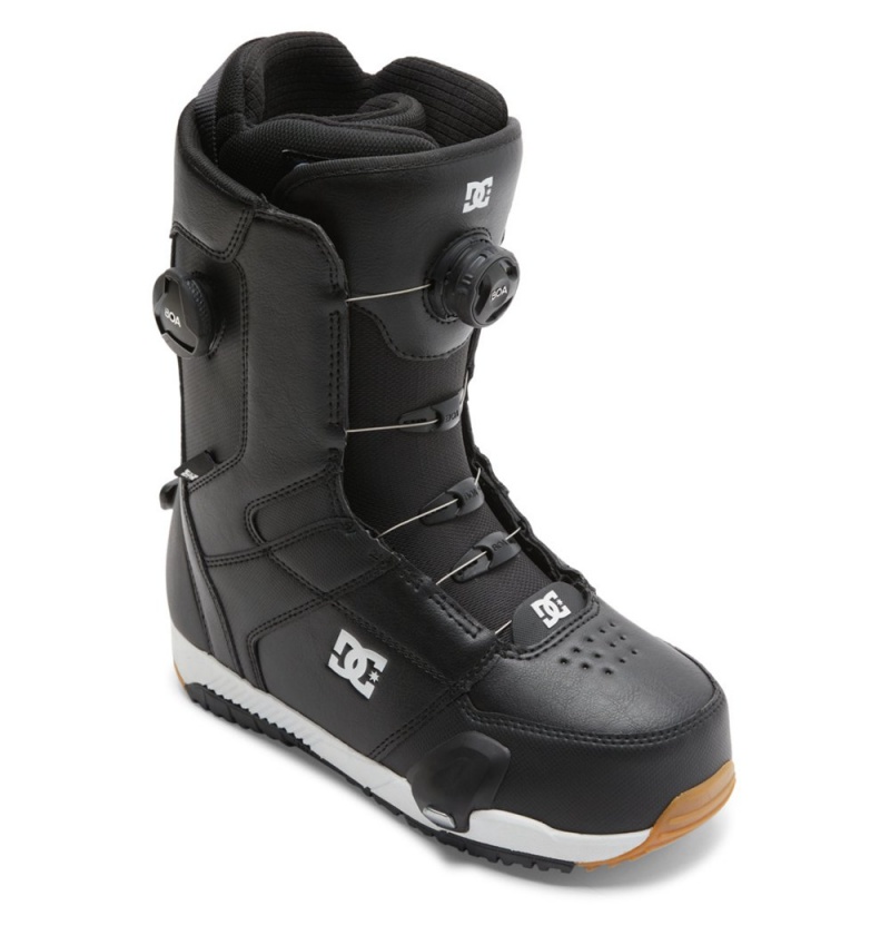 Men's DC Control Step On BOA® Snowboard Boots Black White | UK 91465UZHC