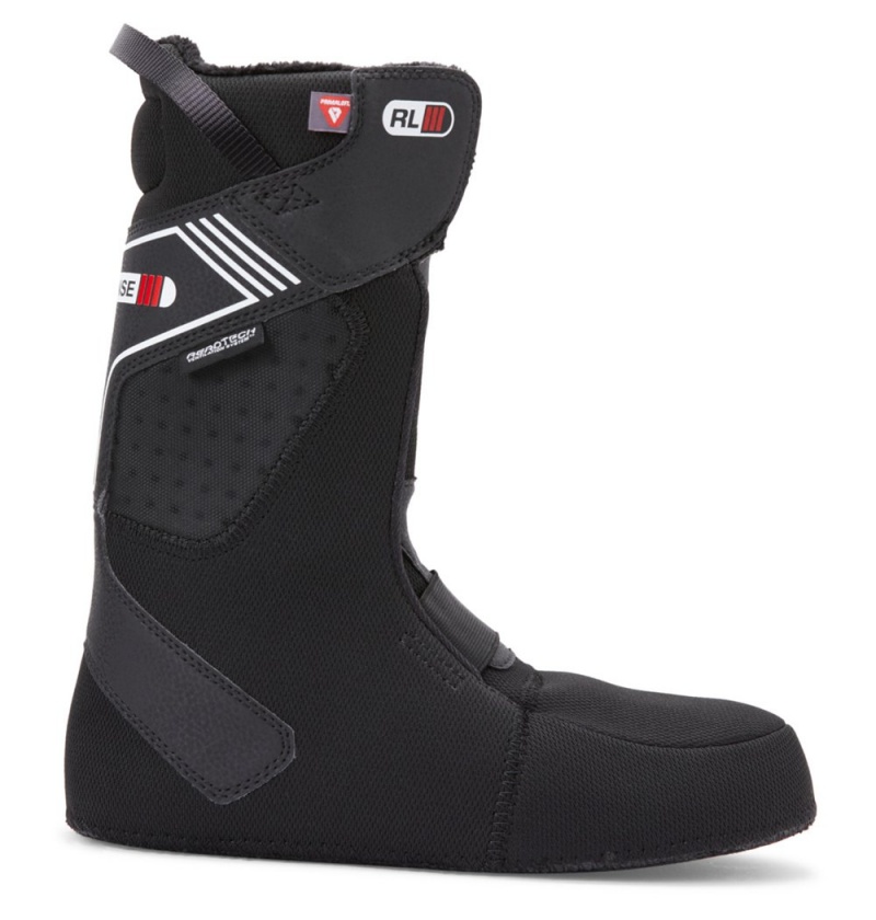 Men's DC Judge BOA® Snowboard Boots Black White | UK 56749FBJZ