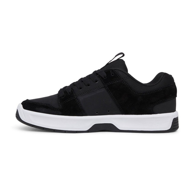 Men's DC Lynx Zero Skate Shoes Black White | UK 47259TLSI