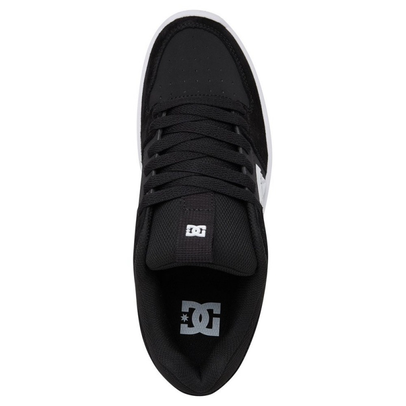 Men's DC Lynx Zero Skate Shoes Black White | UK 47259TLSI