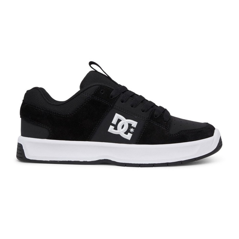 Men\'s DC Lynx Zero Skate Shoes Black White | UK 47259TLSI