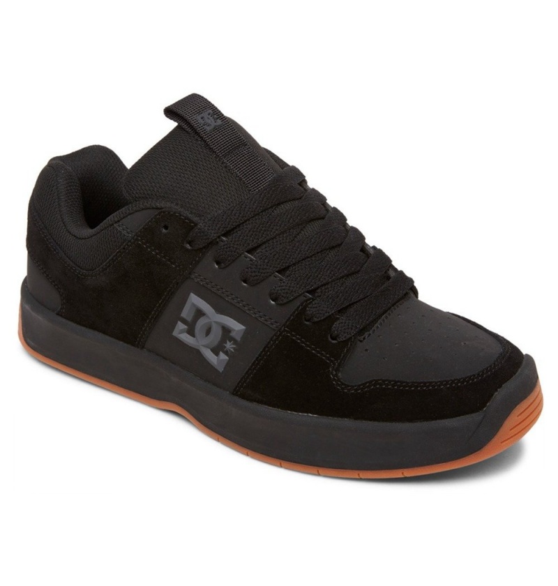 Men's DC Lynx Zero Skate Shoes Black | UK 14085CYSA