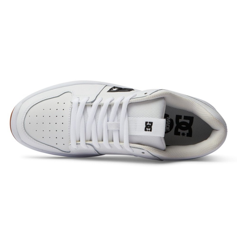 Men's DC Lynx Zero Skate Shoes White | UK 40785TLNM