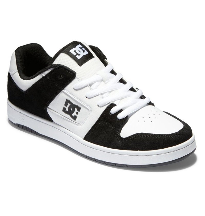 Men's DC Manteca 4 Sneakers White Black | UK 37985RXFC