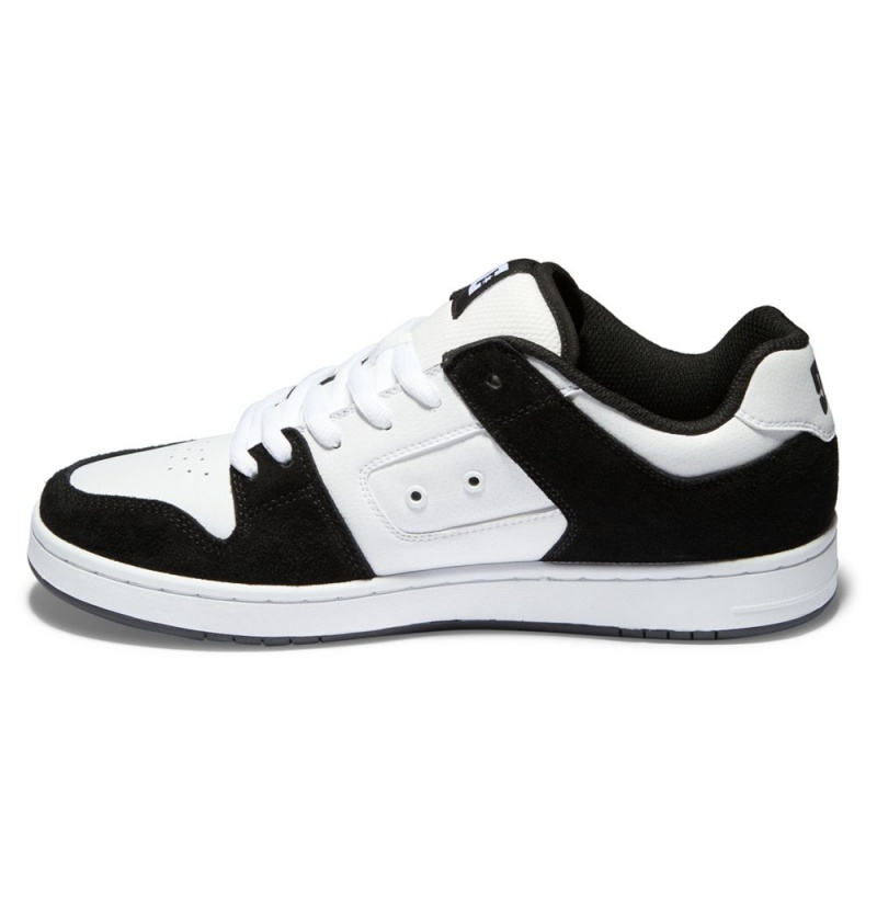 Men's DC Manteca 4 Sneakers White Black | UK 37985RXFC