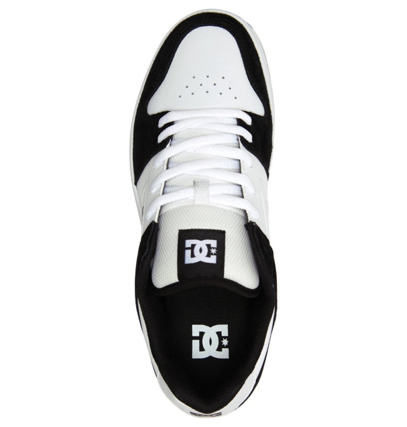 Men's DC Manteca 4 Sneakers White Black | UK 37985RXFC