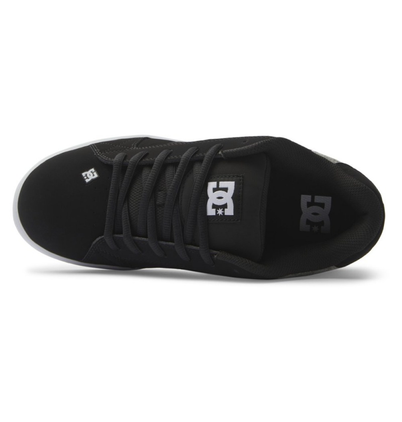 Men's DC Net Sneakers Black | UK 86374FLPO