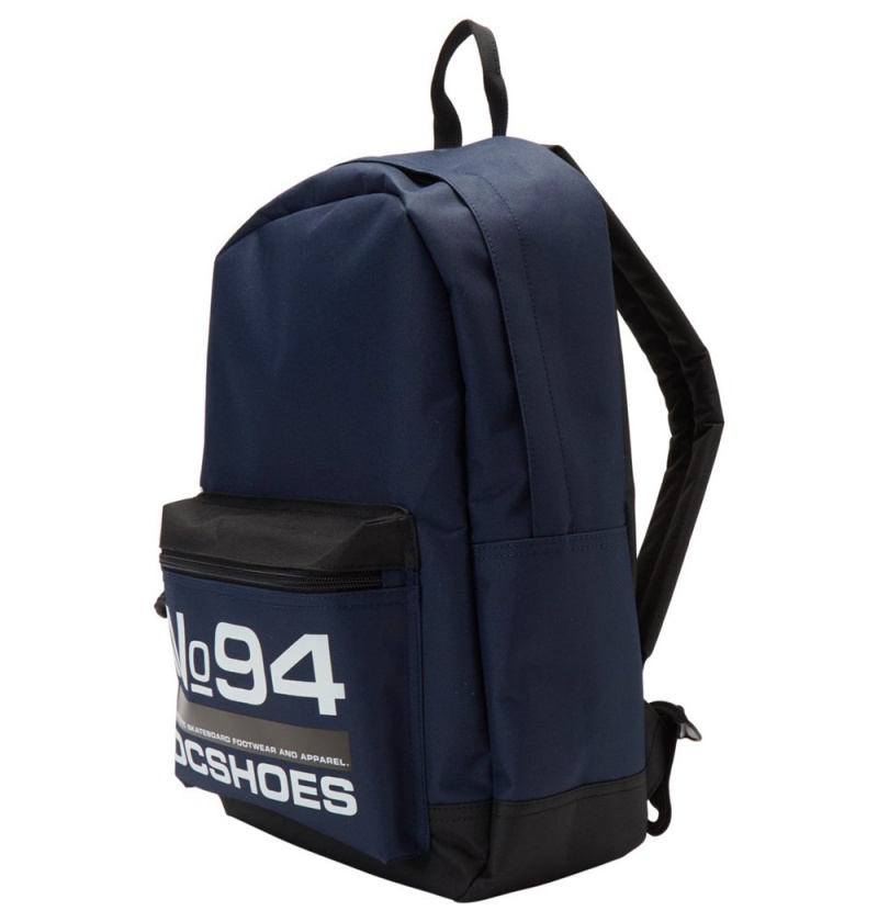 Men's DC Nickel Sport Bag Backpack Navy | UK 40589LAMD