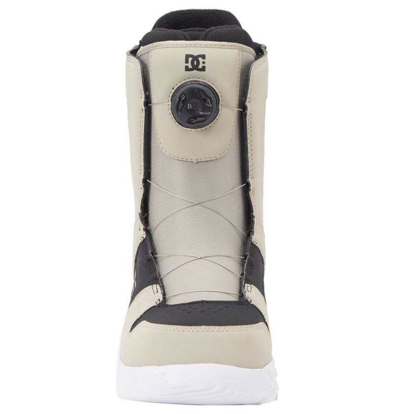 Men's DC Phase BOA® Snowboard Boots Beige Black | UK 35276BJXI