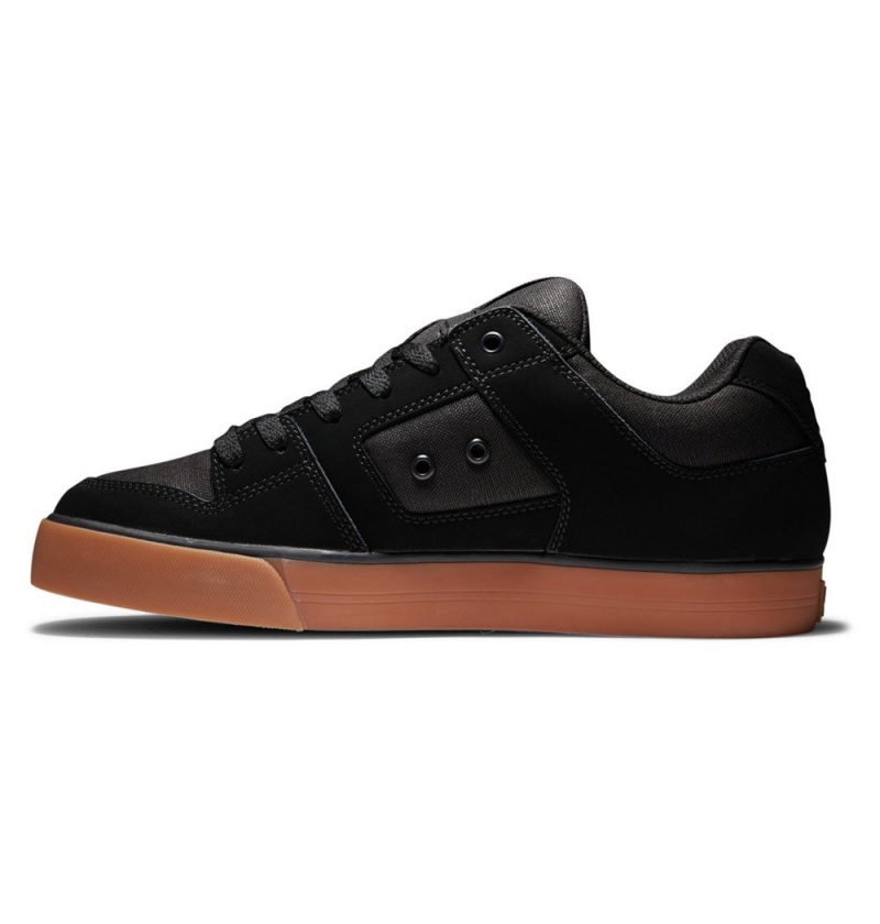 Men's DC Pure Sneakers Black | UK 04219KXSC