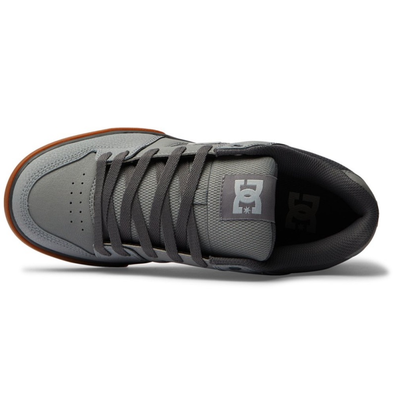 Men's DC Pure Sneakers Dark Grey | UK 73065FARX