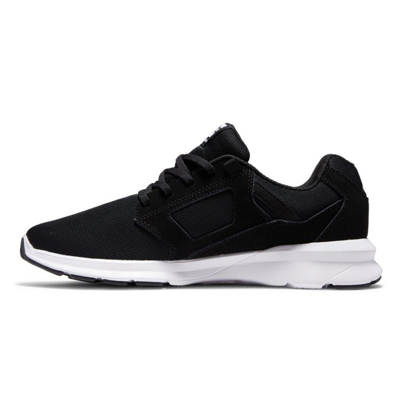 Men's DC Skyline Lightweight Sneakers Black White | UK 85274XWOI