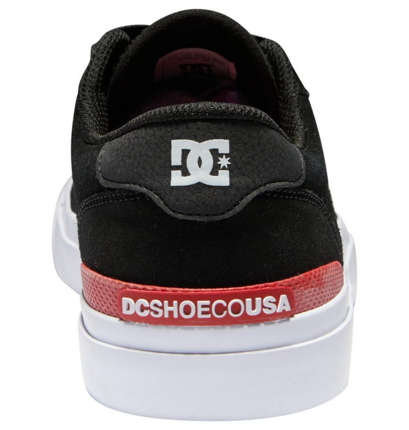 Men's DC Teknic S Skate Shoes Black White | UK 64072OMQP