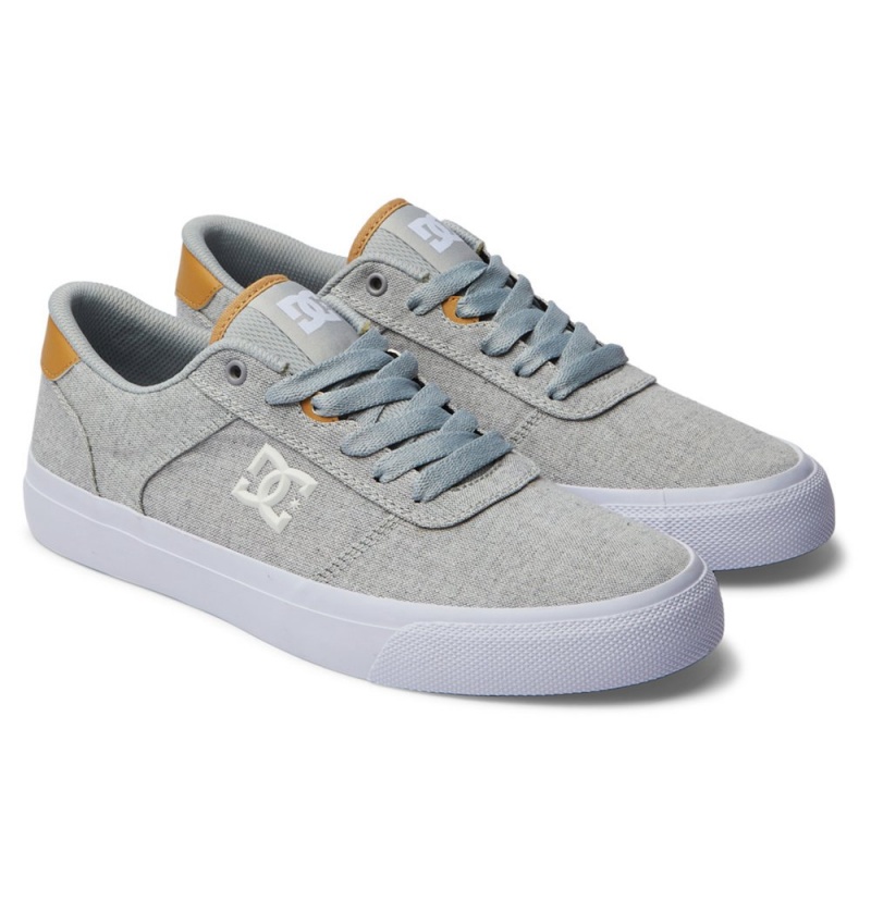 Men's DC Teknic Tx Se Sneakers Light Grey | UK 49371JDXI