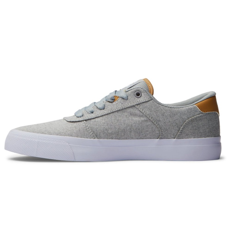 Men's DC Teknic Tx Se Sneakers Light Grey | UK 49371JDXI