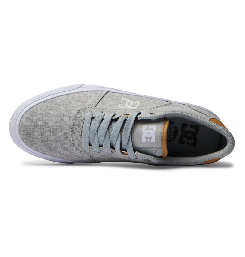 Men's DC Teknic Tx Se Sneakers Light Grey | UK 49371JDXI