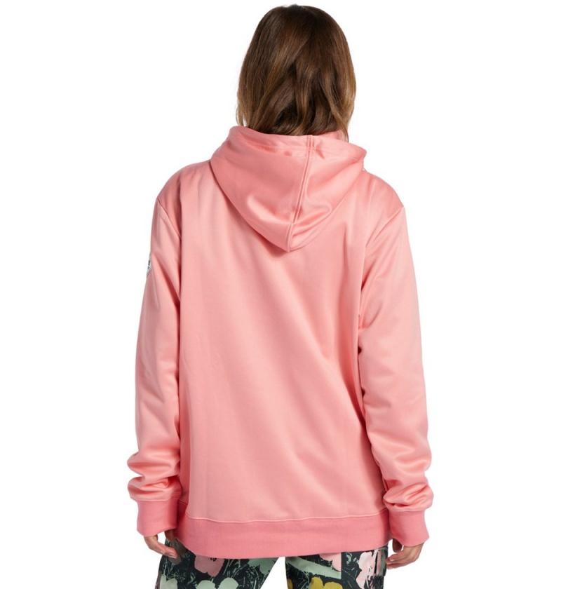 Women's DC Andy Warhol x Shoes Snowstar Hoodies Pink | UK 40785OEKI