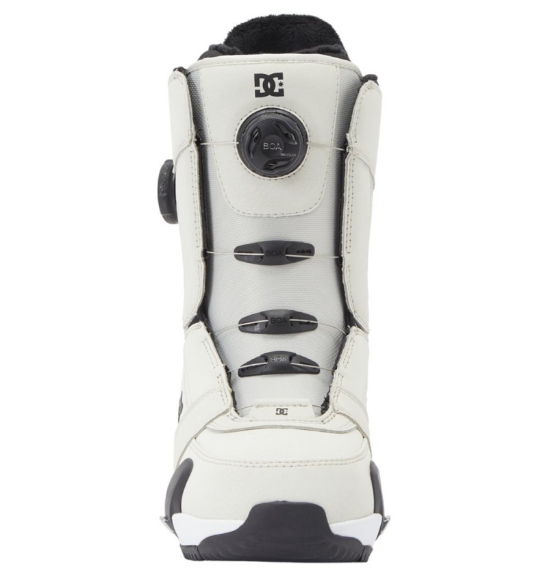 Women's DC Lotus Step On® Snowboard Boots Silver | UK 63852GXSK