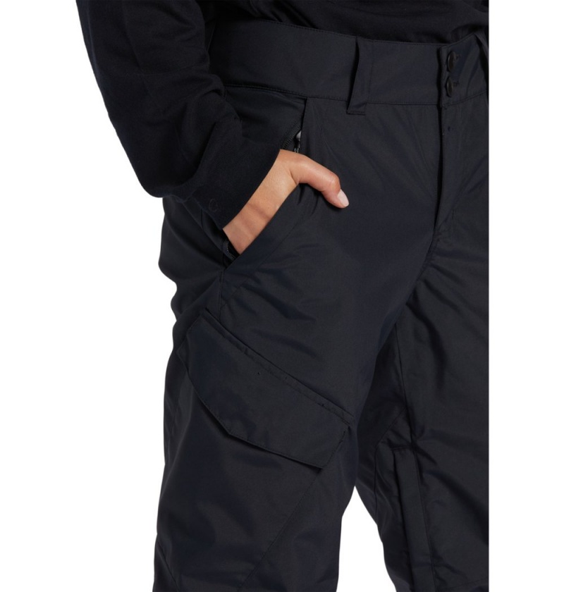 Women's DC Nonchalant Technical Pants Black | UK 98537ZODI