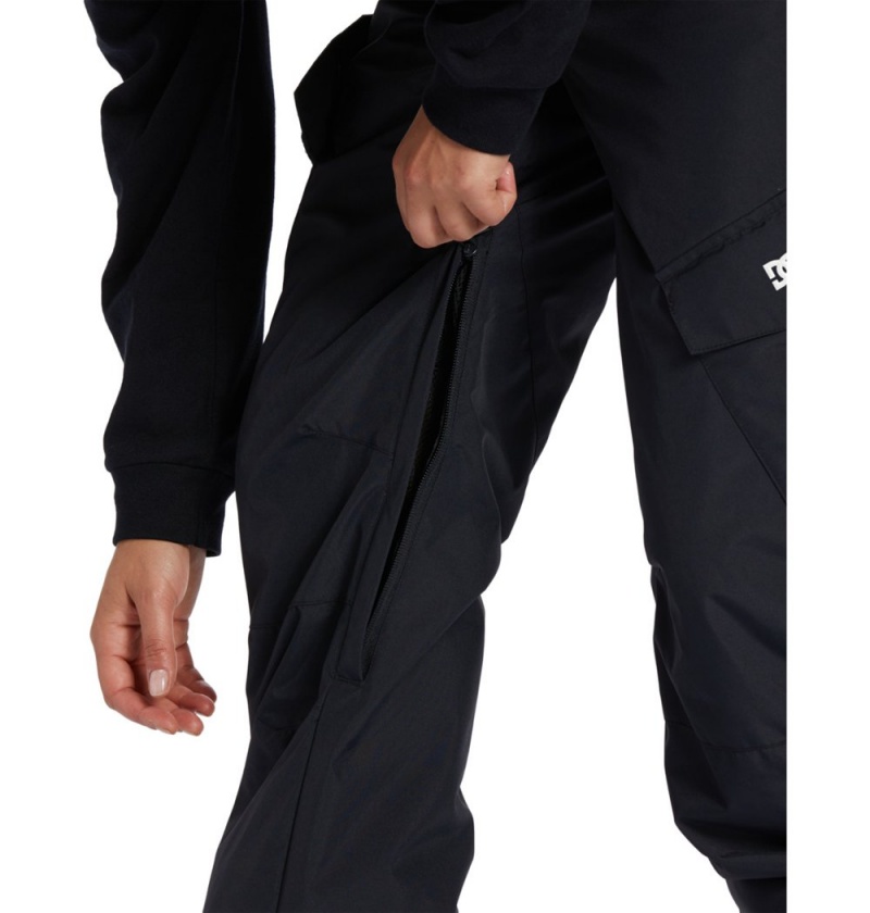 Women's DC Nonchalant Technical Pants Black | UK 98537ZODI